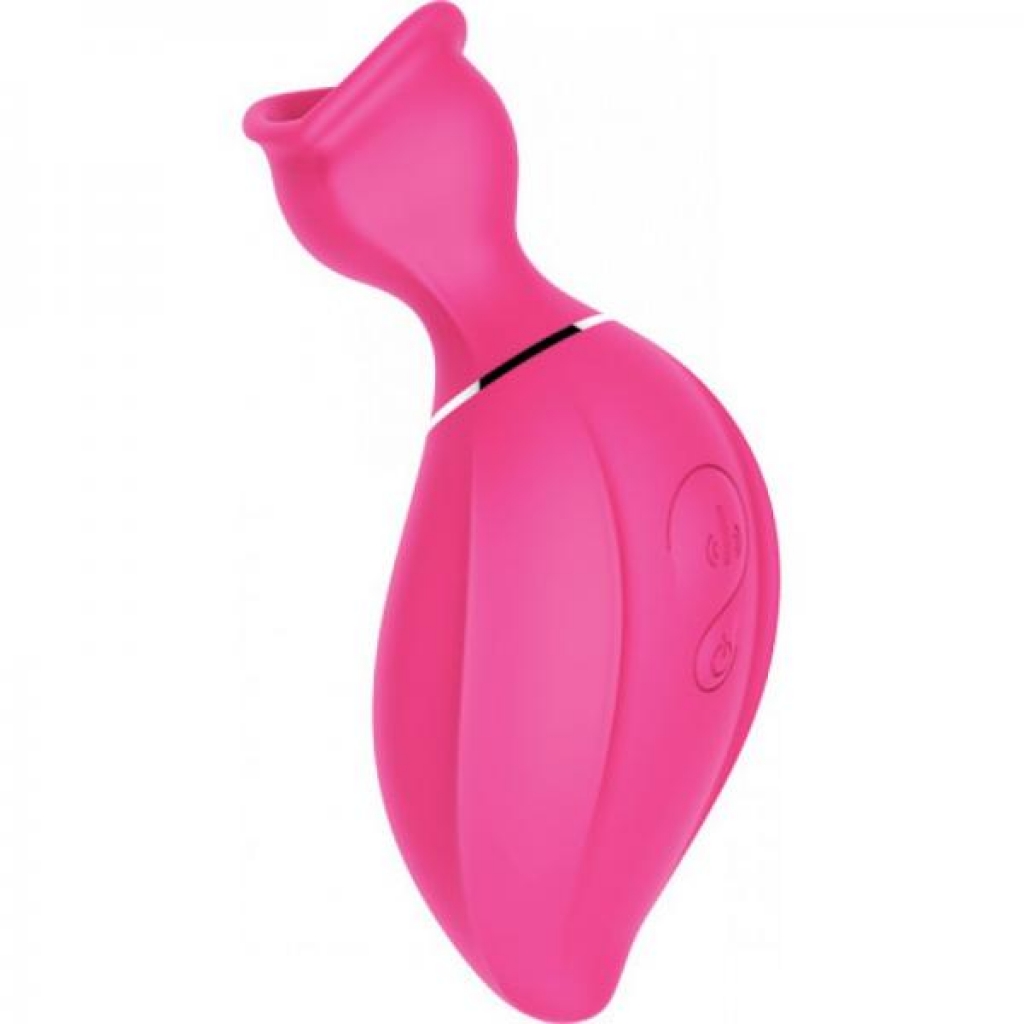 Allure Clitoral Suction Magenta Pink Vibrator - Clit Suckers & Oral Suction