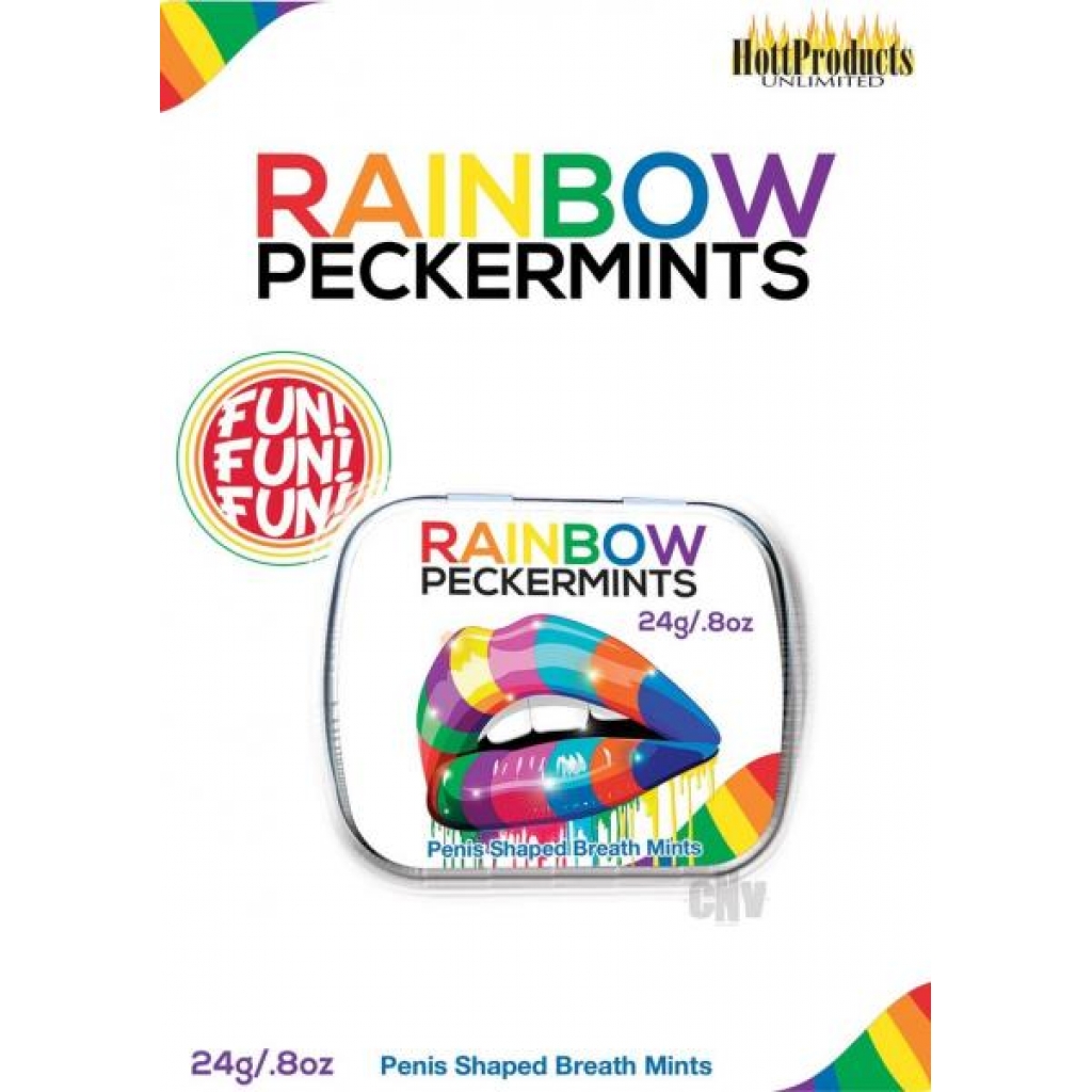 Rainbow Peckermints Adult Candy - Adult Candy and Erotic Foods