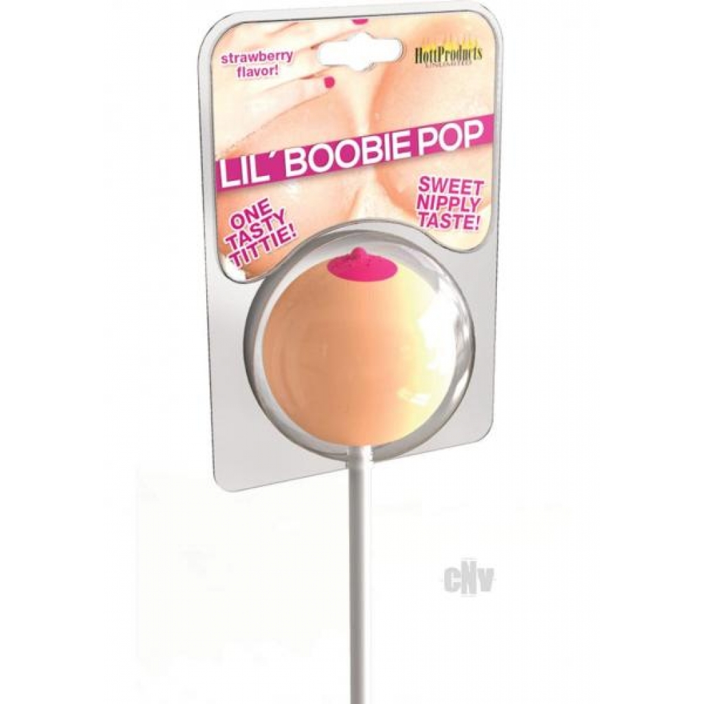 Lil Boobie Pops Ivory/pink - Adult Candy and Erotic Foods