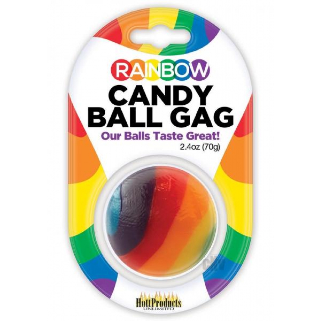 Rainbow Candy Ball Gag - Ball Gags