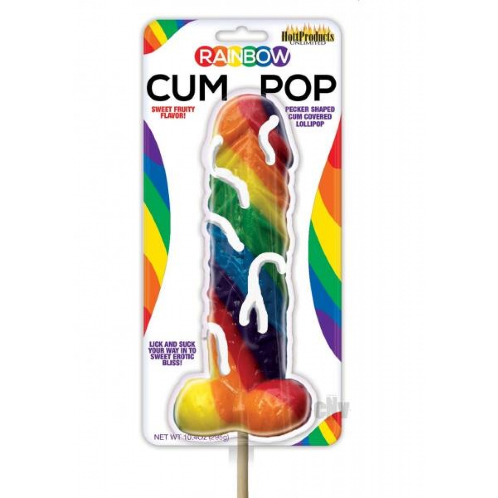 Rainbow Cock Cum Pops - Adult Candy and Erotic Foods