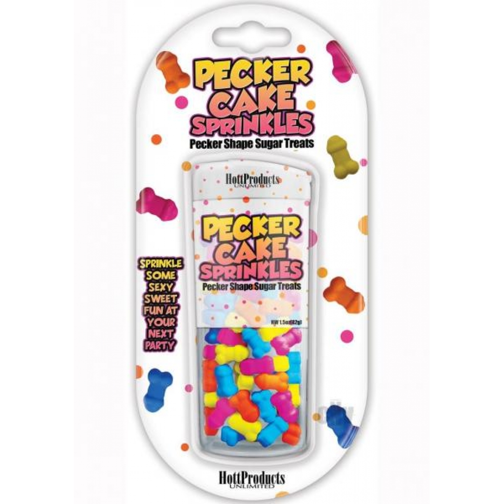 Pecker Cake Sprinkles - Adult Candy and Erotic Foods