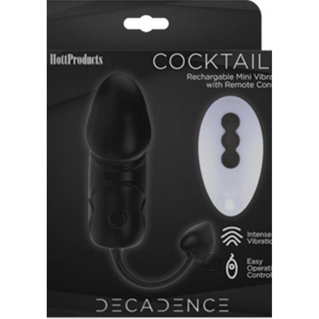 Decadence Cocktailz Black - Bullet Vibrators