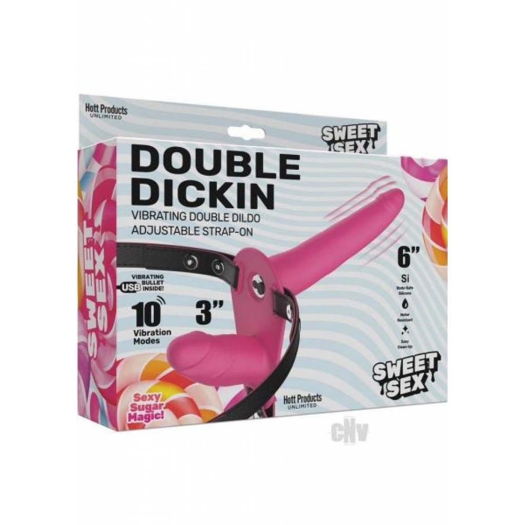 Sweet Sex Double Dickin - Harness & Dong Sets