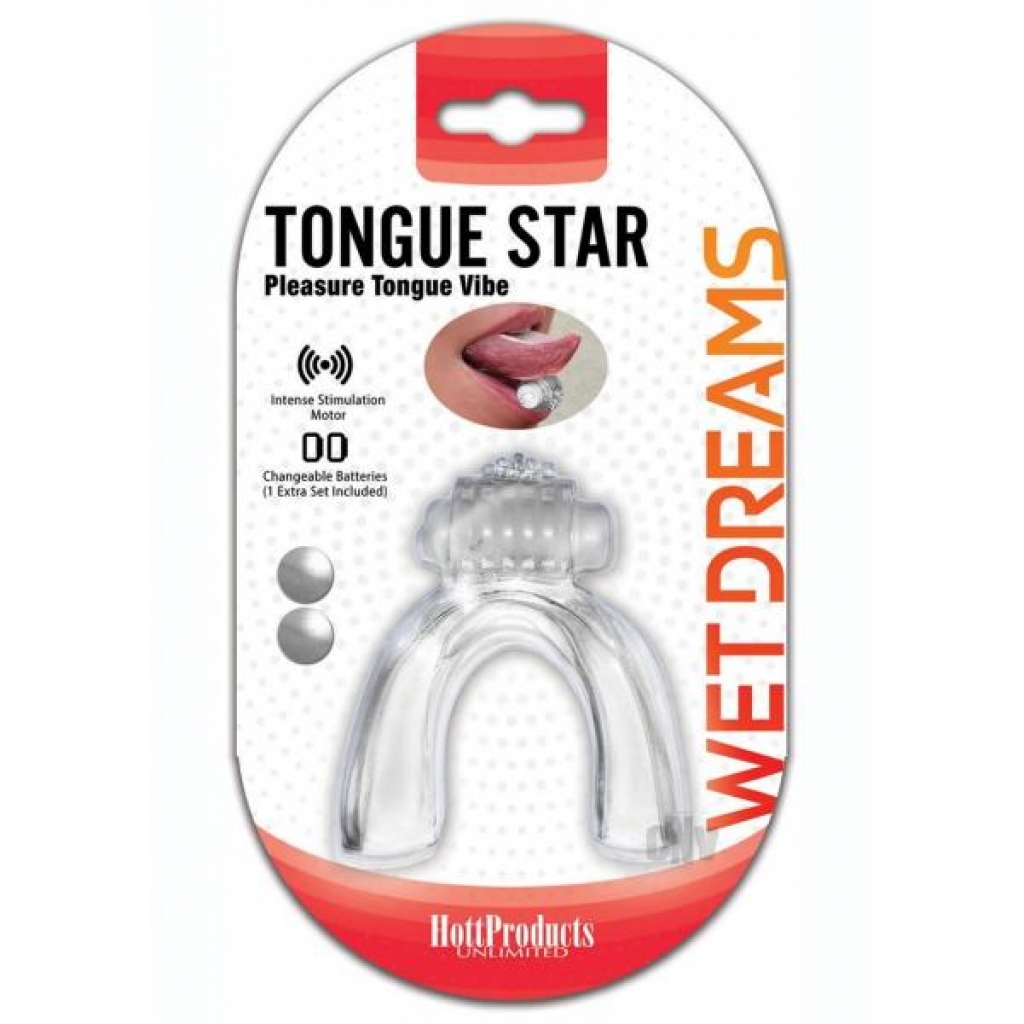 Pleasure Tongue Vibe Clear - Tongues