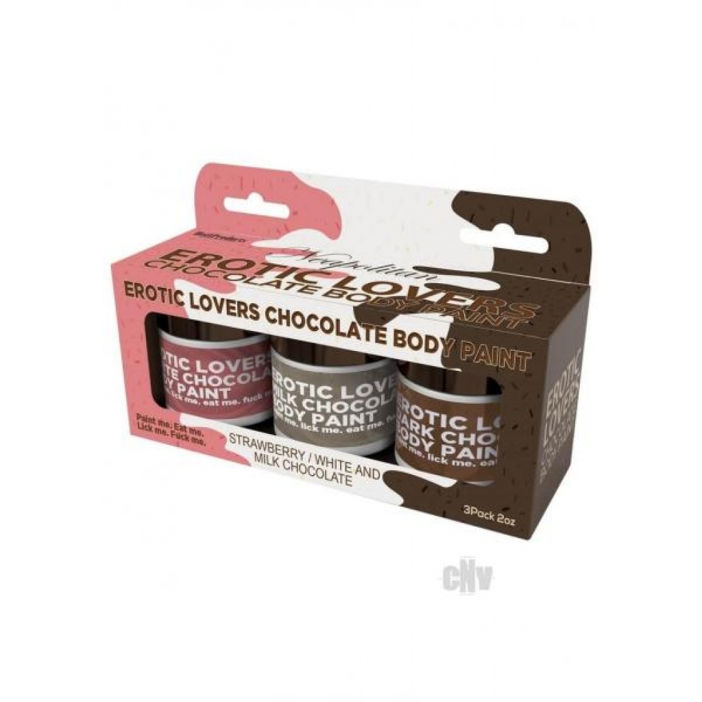 Erotic Chocolate Body Paints - Lickable Body