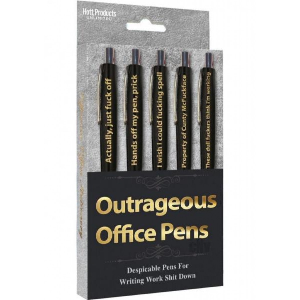 Outrageous Office Pens - Gag & Joke Gifts