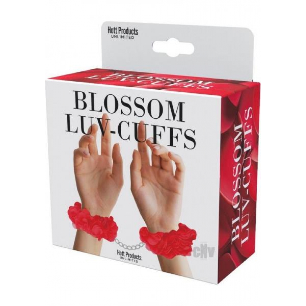 Blossom Luv Cuffs Red - Handcuffs