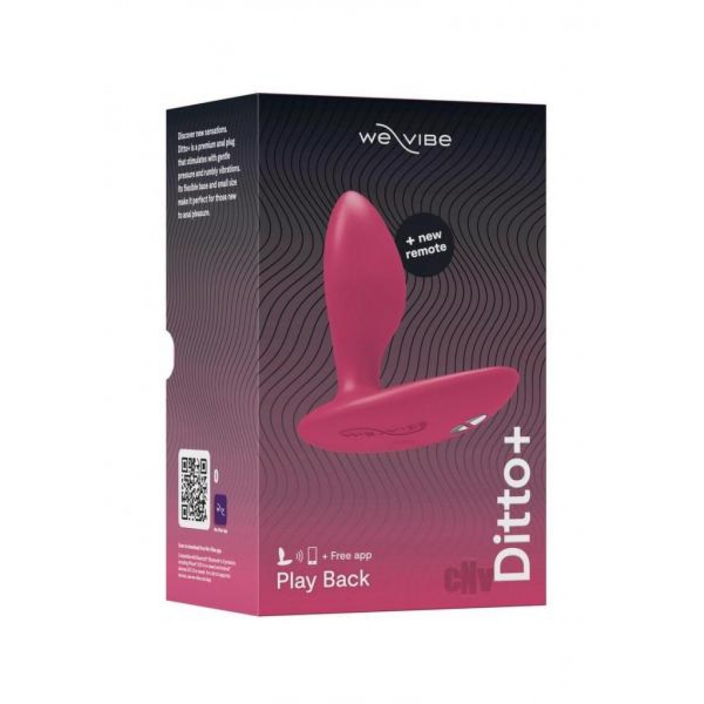 Wv Ditto Plus Cosmic Pink - Anal Plugs