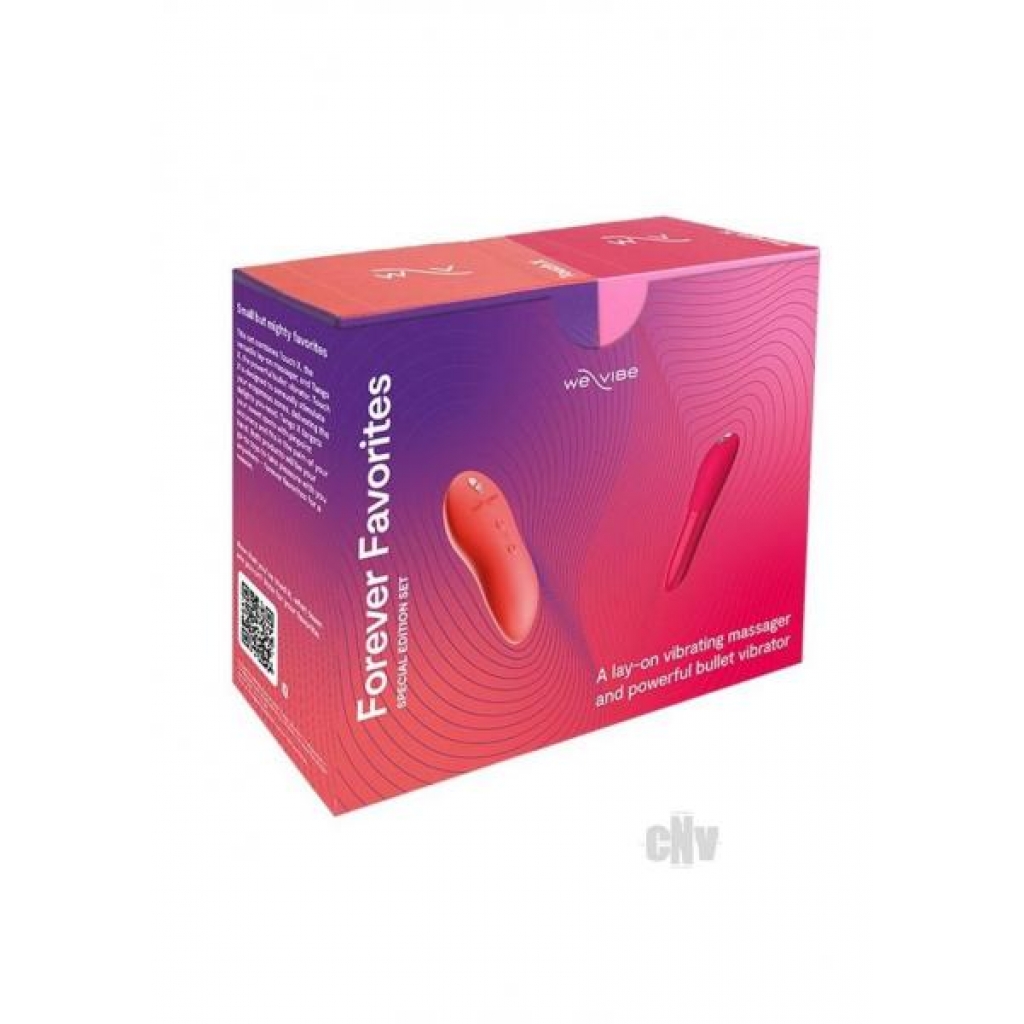 Wv Forever Favorites Set Red/coral - Palm Size Massagers