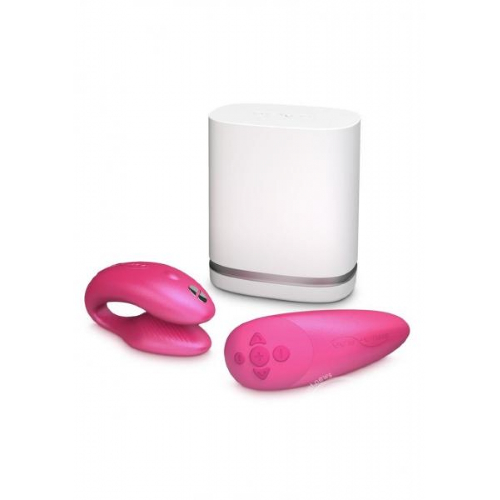 We-Vibe Chorus Couples Vibrator - Cosmic Pink