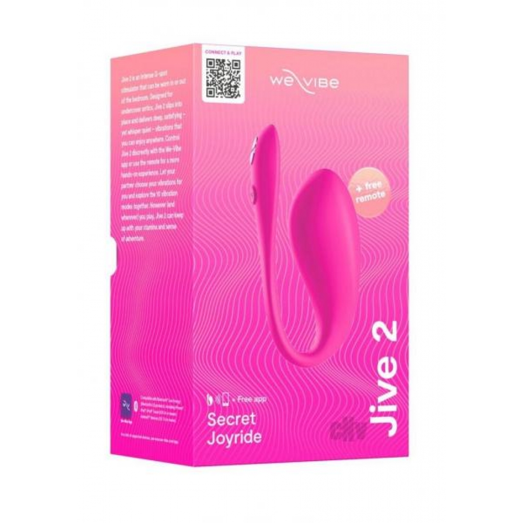 We Vibe Jive 2 Pink - G-Spot Vibrators