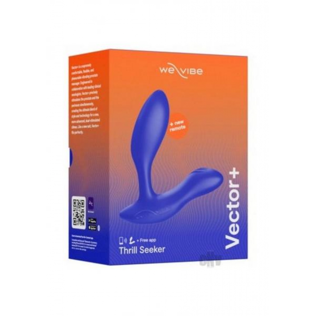 We Vibe Vector Royal Blue - Prostate Massagers