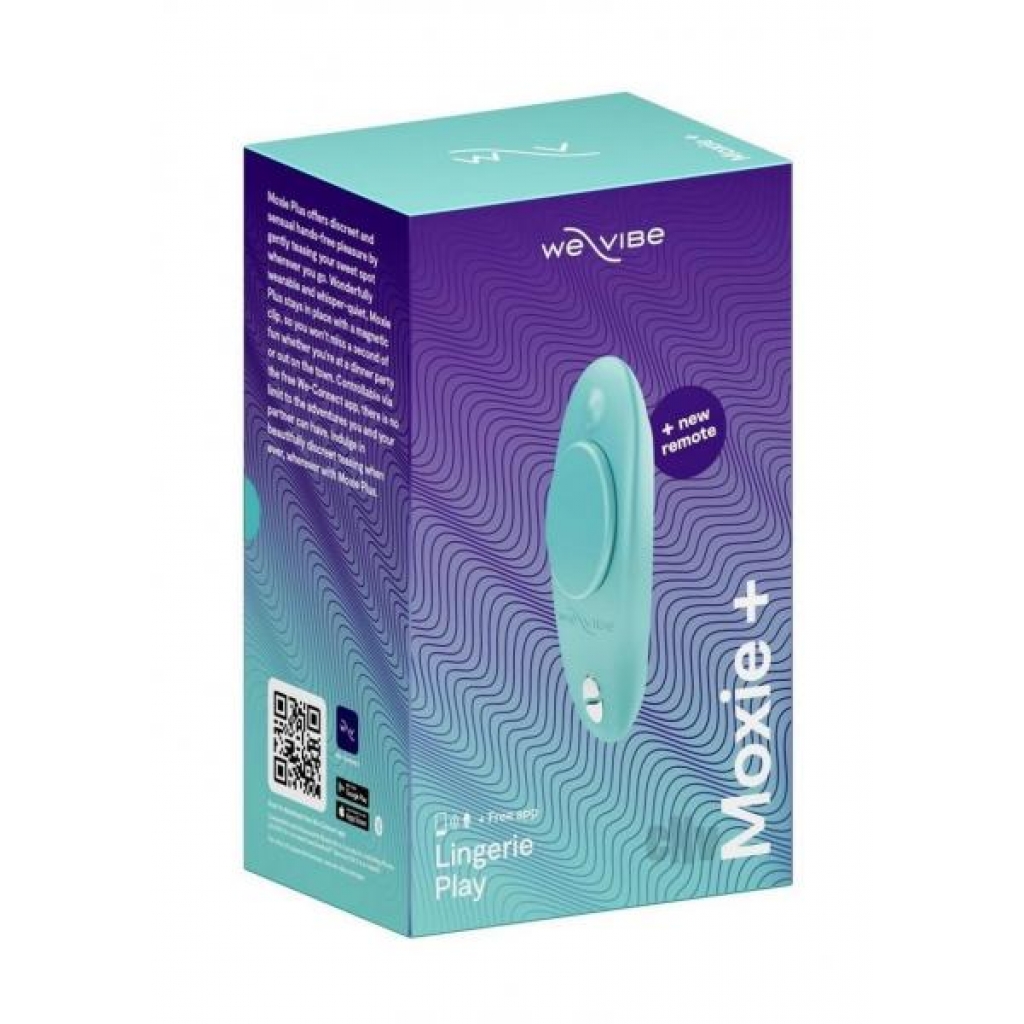 We Vibe Moxie Plus Aqua - Vibrating Panties