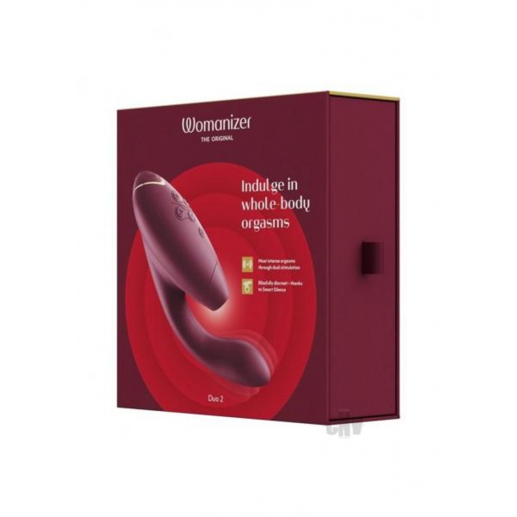 Womanizer Duo 2 Bordeaux - Rabbit Vibrators