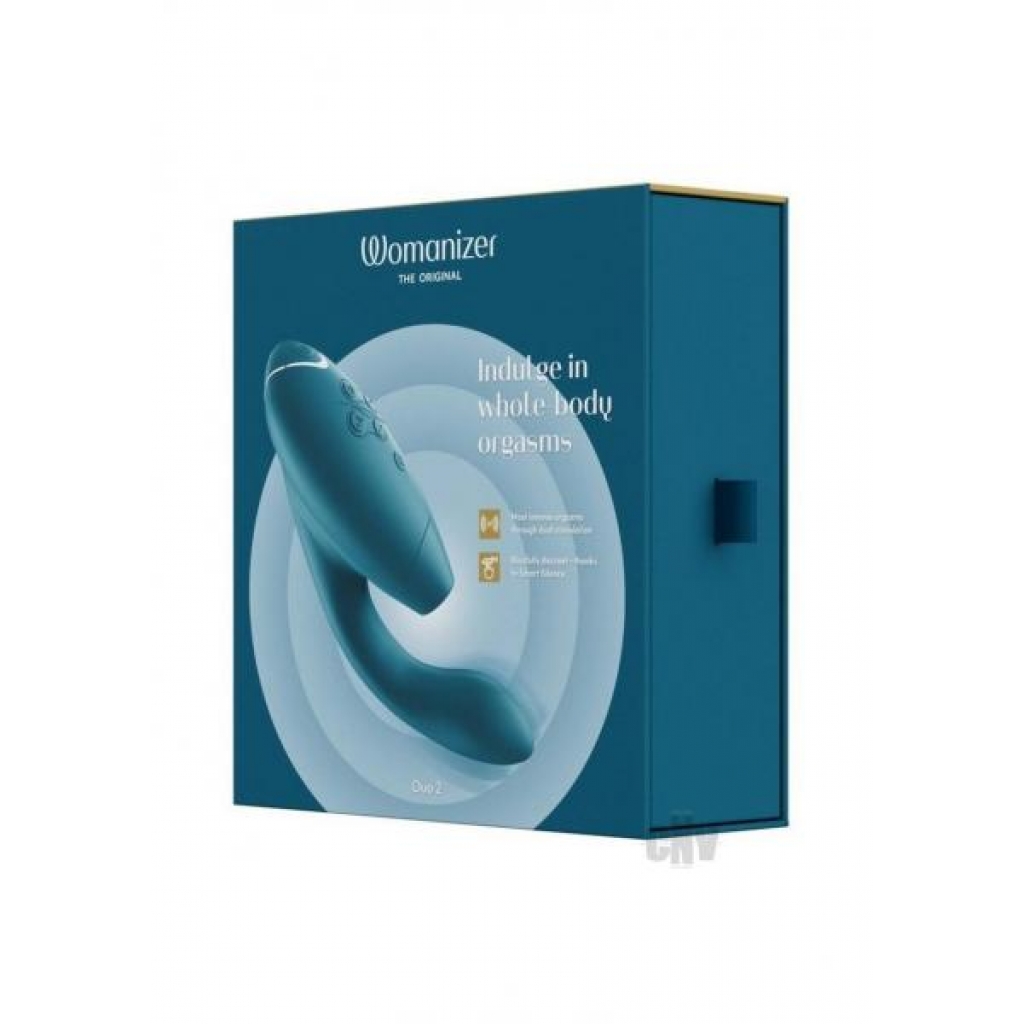 Womanizer Duo 2 Petrol - Rabbit Vibrators