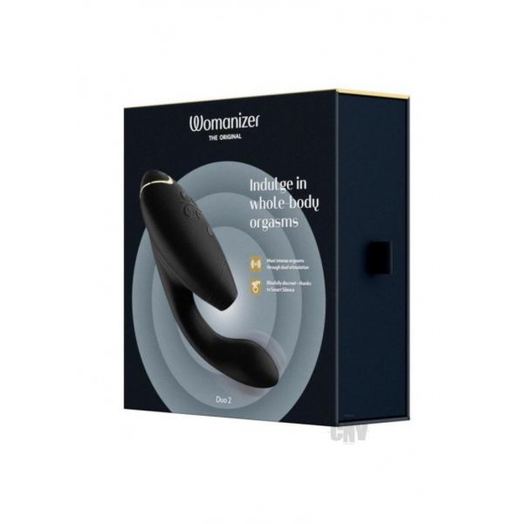 Womanizer Duo 2 Black - Rabbit Vibrators