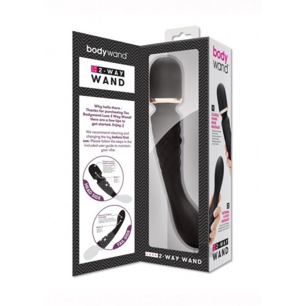 Bodywand Luxe Large Black - Body Massagers