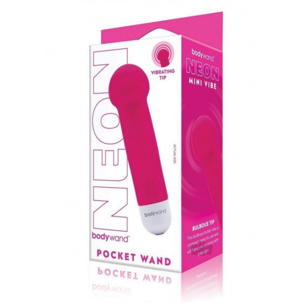 Bodywand Mini Pocket Wand Neon Pnk - Body Massagers