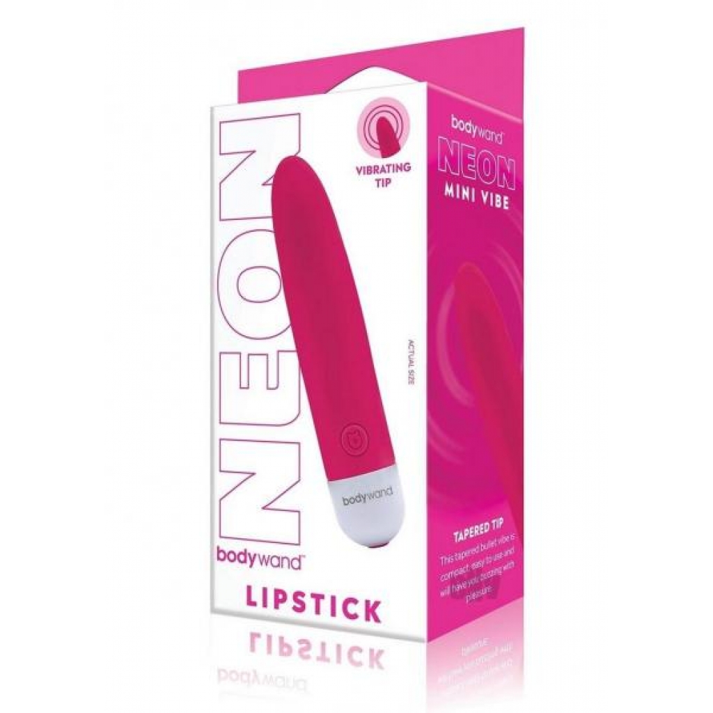 Bodywand Mini Lipstick Neon Pnk - Body Massagers