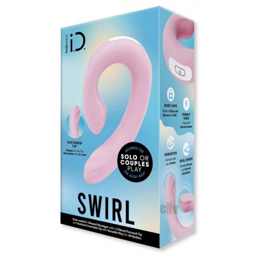 Bodywand Id Swirl Pink - G-Spot Vibrators