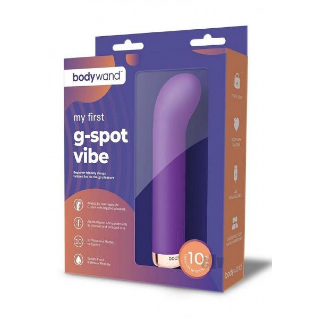 Bodywand My First Gspot Vibe Purple - G-Spot Vibrators