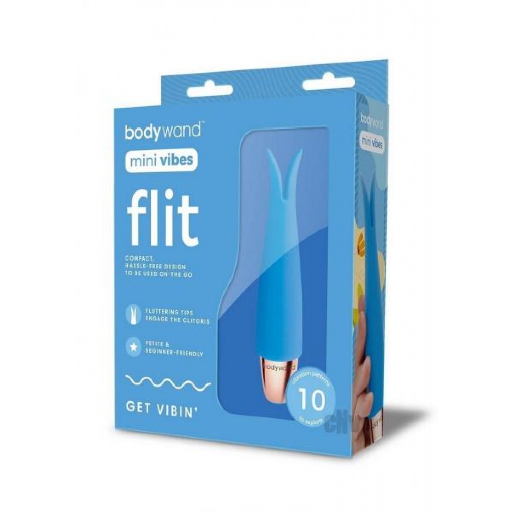 Bodywand Mini Vibes Flit Blue - Bullet Vibrators