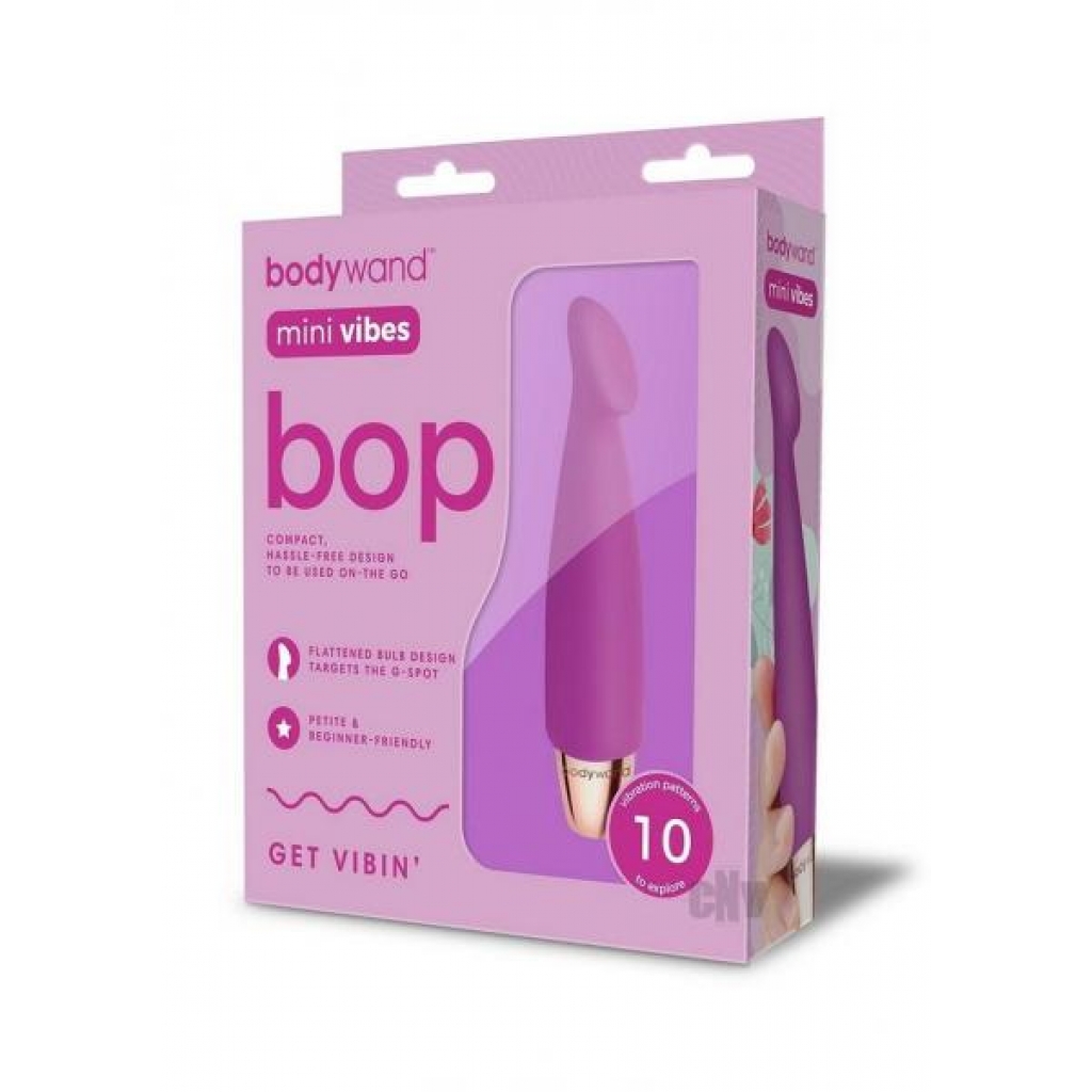 Bodywand Mini Vibes Bop Purple - Bullet Vibrators