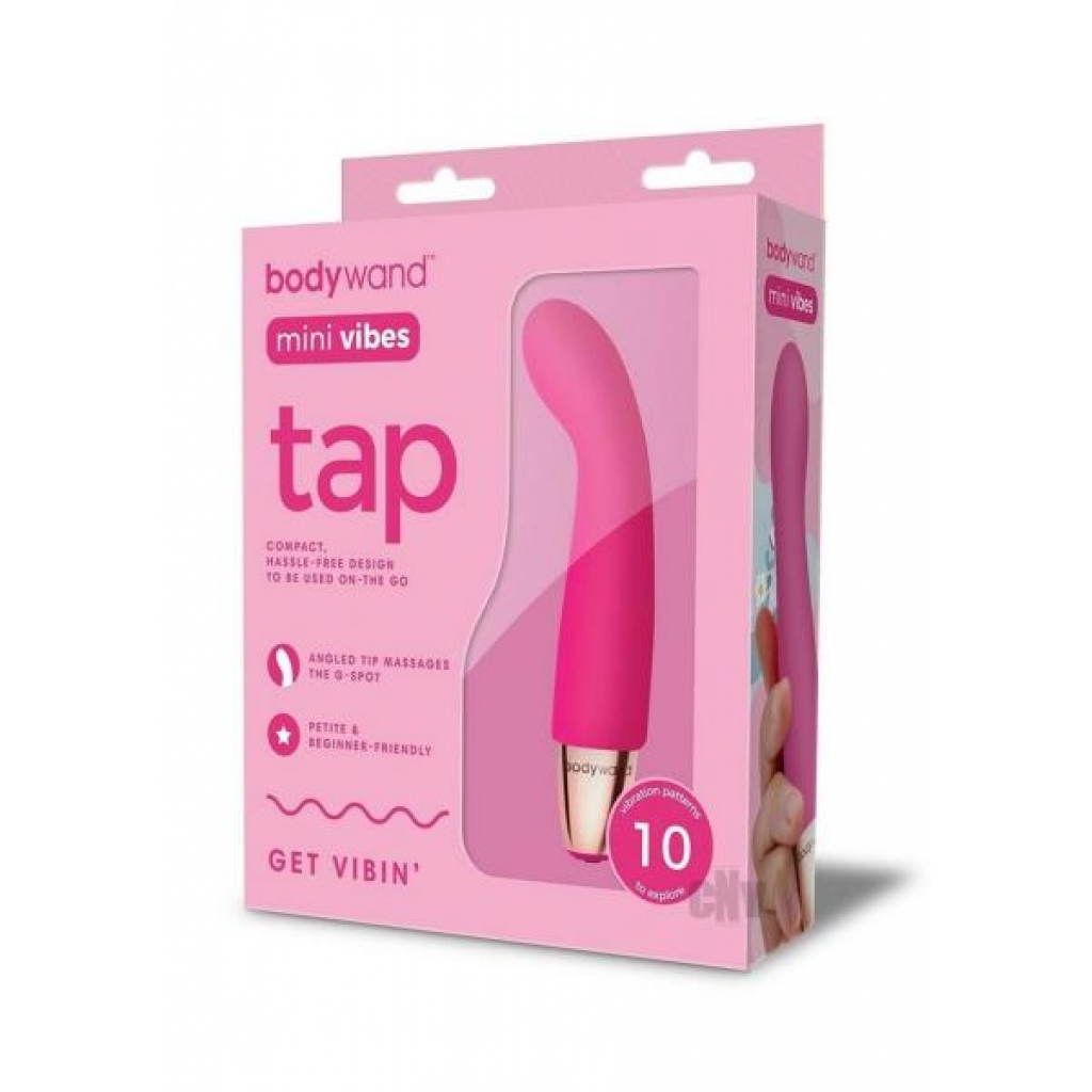 Bodywand Mini Vibes Tap Pink - G-Spot Vibrators