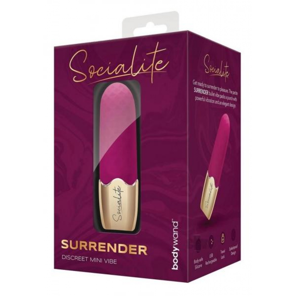 Bodywand Socialite Surrender Pink - Bullet Vibrators