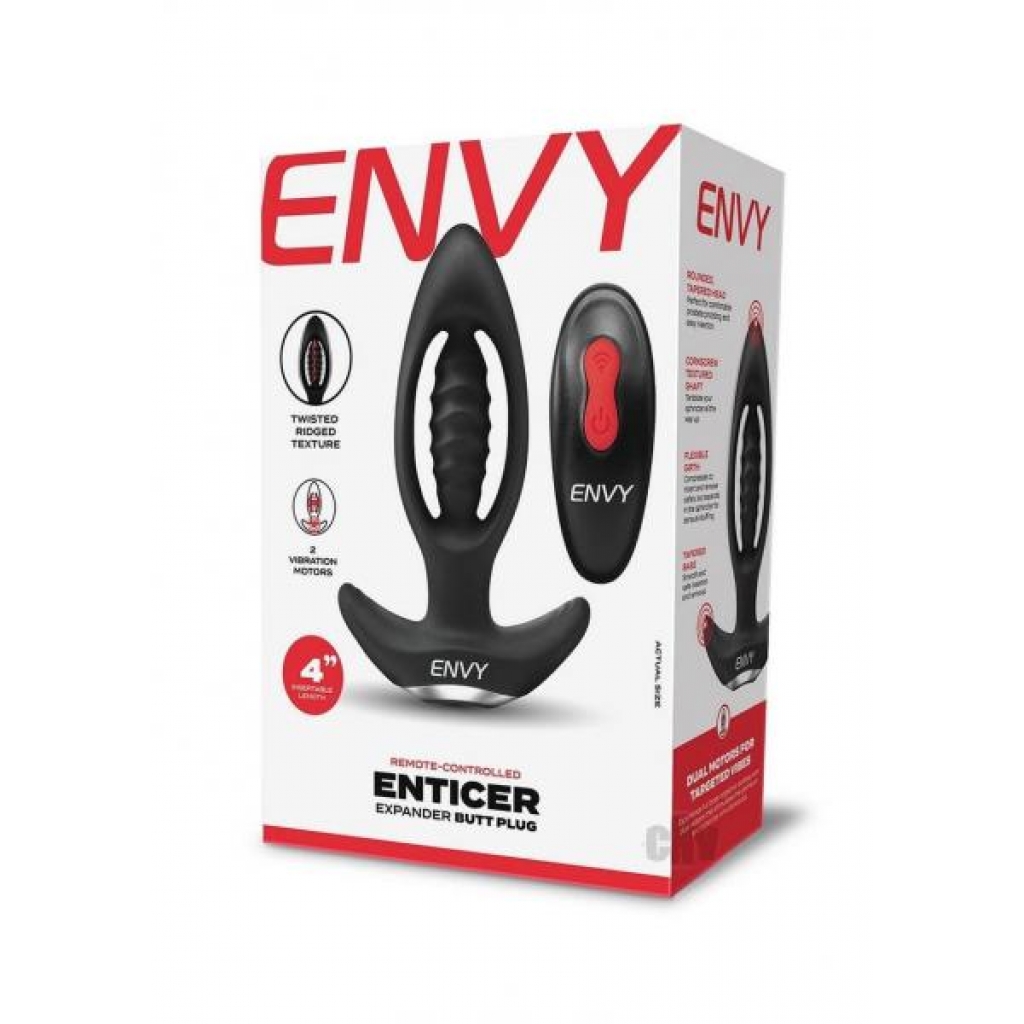 Envy Enticer Black - Anal Plugs