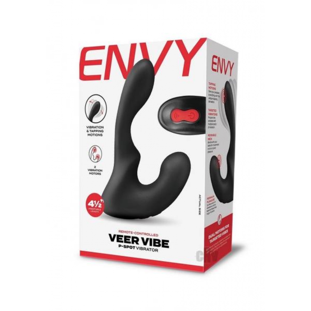 Envy Veer Vibe Black - Prostate Massagers