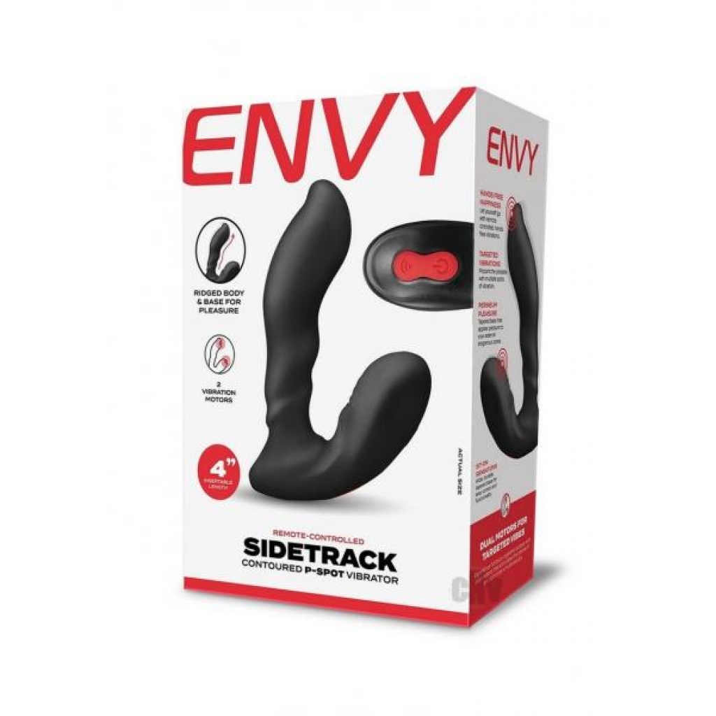 Envy Sidetrack Black - Prostate Massagers