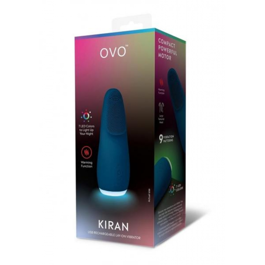 Ovo Kiran Layon Vibrator Blue - Palm Size Massagers