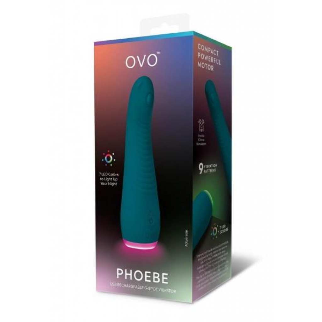 Ovo Pheobe Gspot Vibrator Blue - G-Spot Vibrators