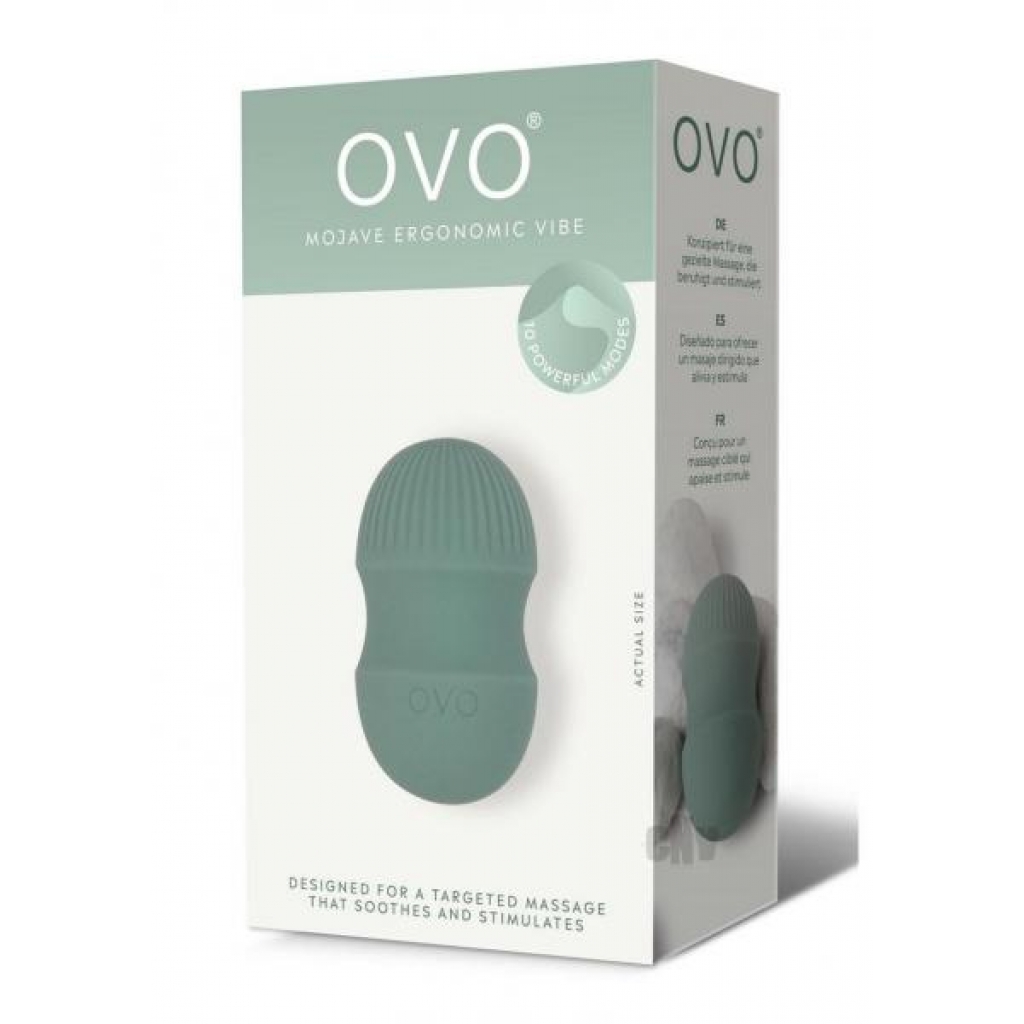 Ovo Earth Mojave Mini Vibe Green - Palm Size Massagers