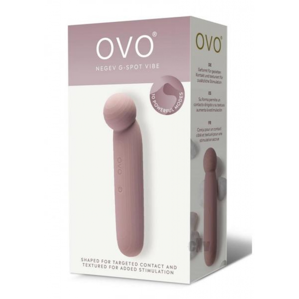 Ovo Earth Negev Gspot Vibe Brown - G-Spot Vibrators