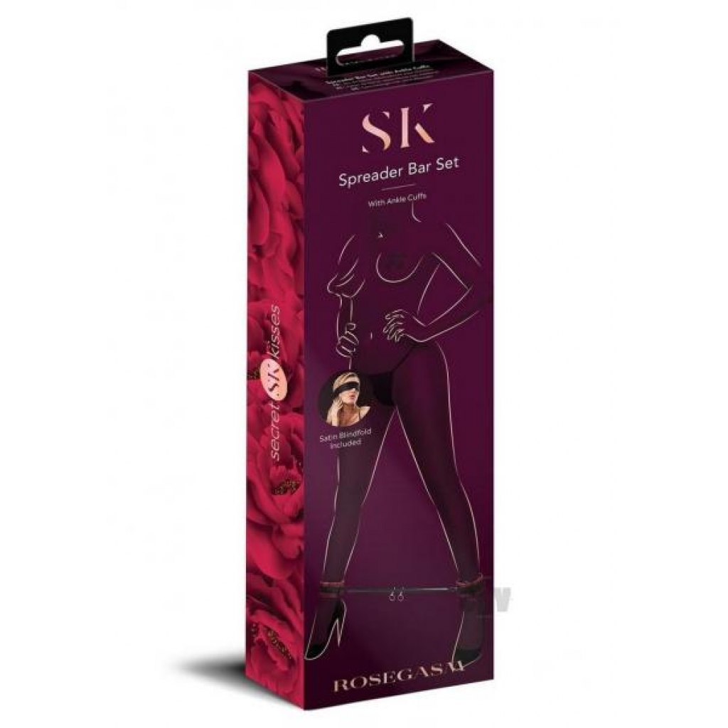 Sk Rosegasm Spreader Bar Acuffs Bfold - Ankle Cuffs