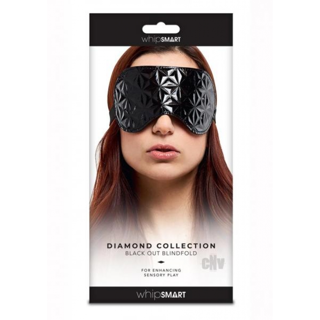 Whipsmart Black Out Blindfold Black - Blindfolds