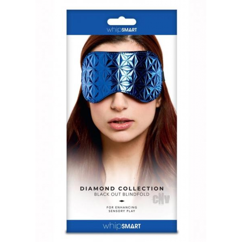 Whipsmart Black Out Blindfold Blue - Blindfolds