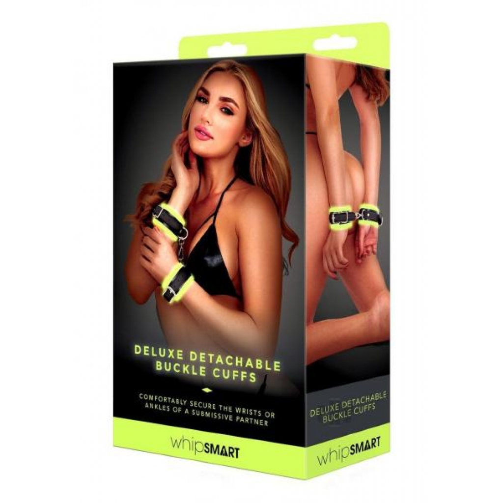 Whipsmart Gitd Deluxe Detach Buckle Cuff - Handcuffs