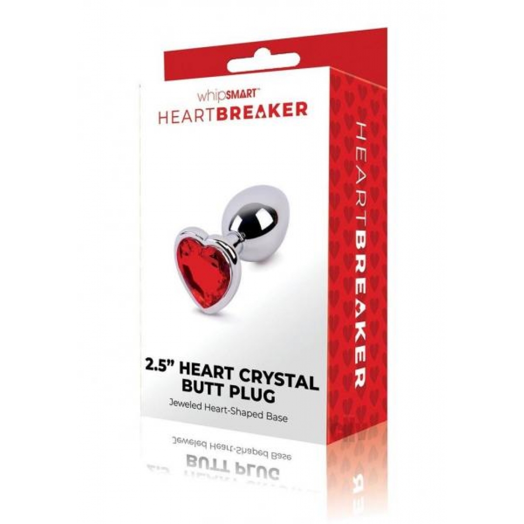 Whipsmart Heartbreaker Metal Plug Sm - Anal Plugs