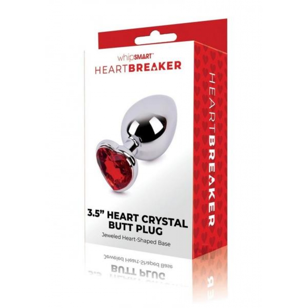 Whipsmart Heartbreaker Metal Plug Lg - Anal Plugs