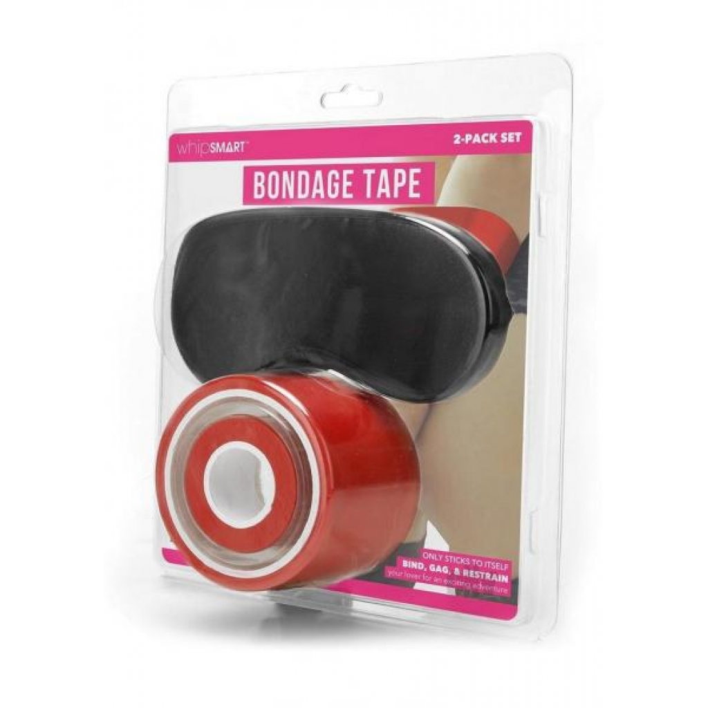 Whipsmart Bondage Tape 100` Red - Rope, Tape & Ties