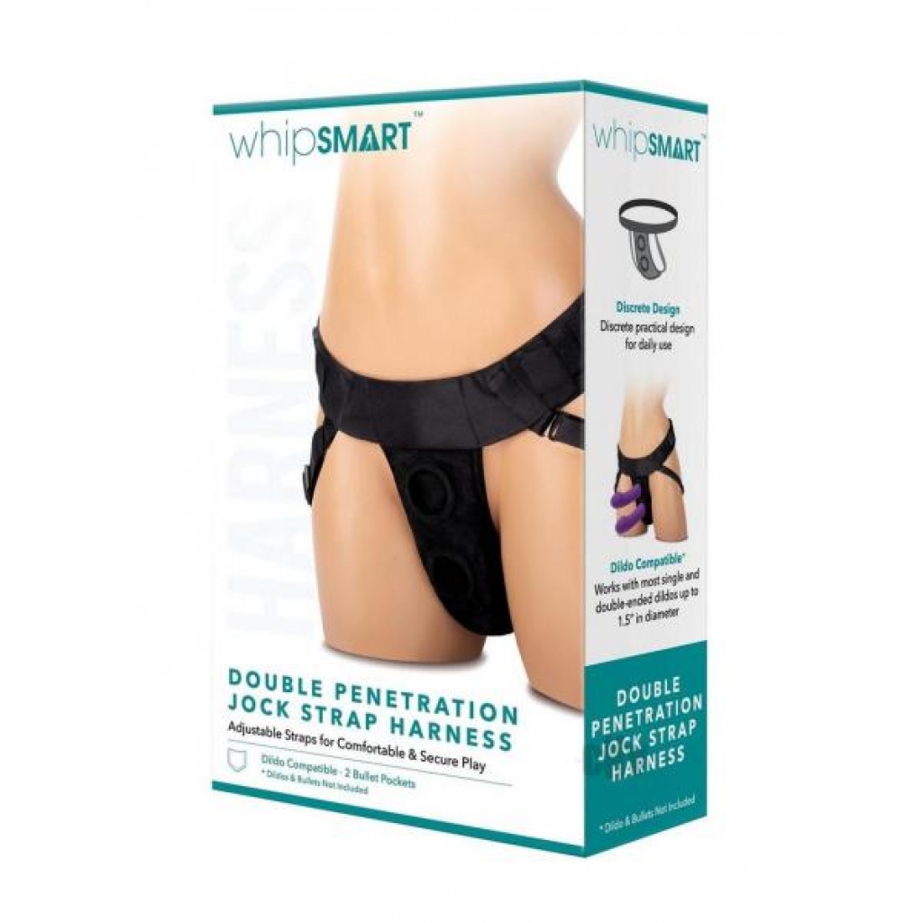 Whipsmart Dp Jock Strap Harness O/s - Harnesses