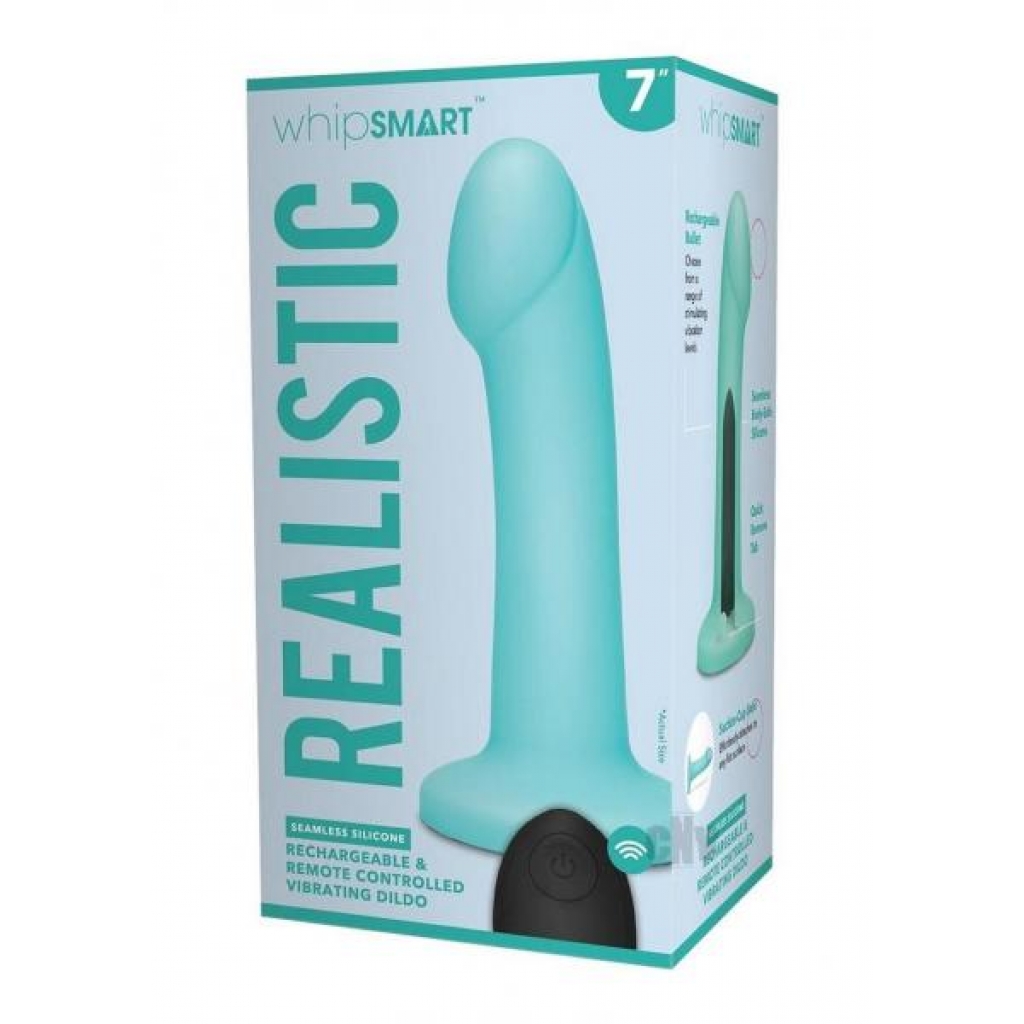 Whipsmart R/c Recharge Dildo 7 Blue - G-Spot Vibrators