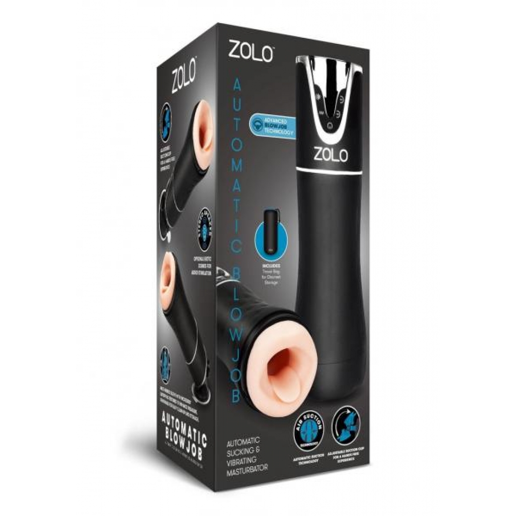 Zolo Automatic Blowjob Black - Fleshlight