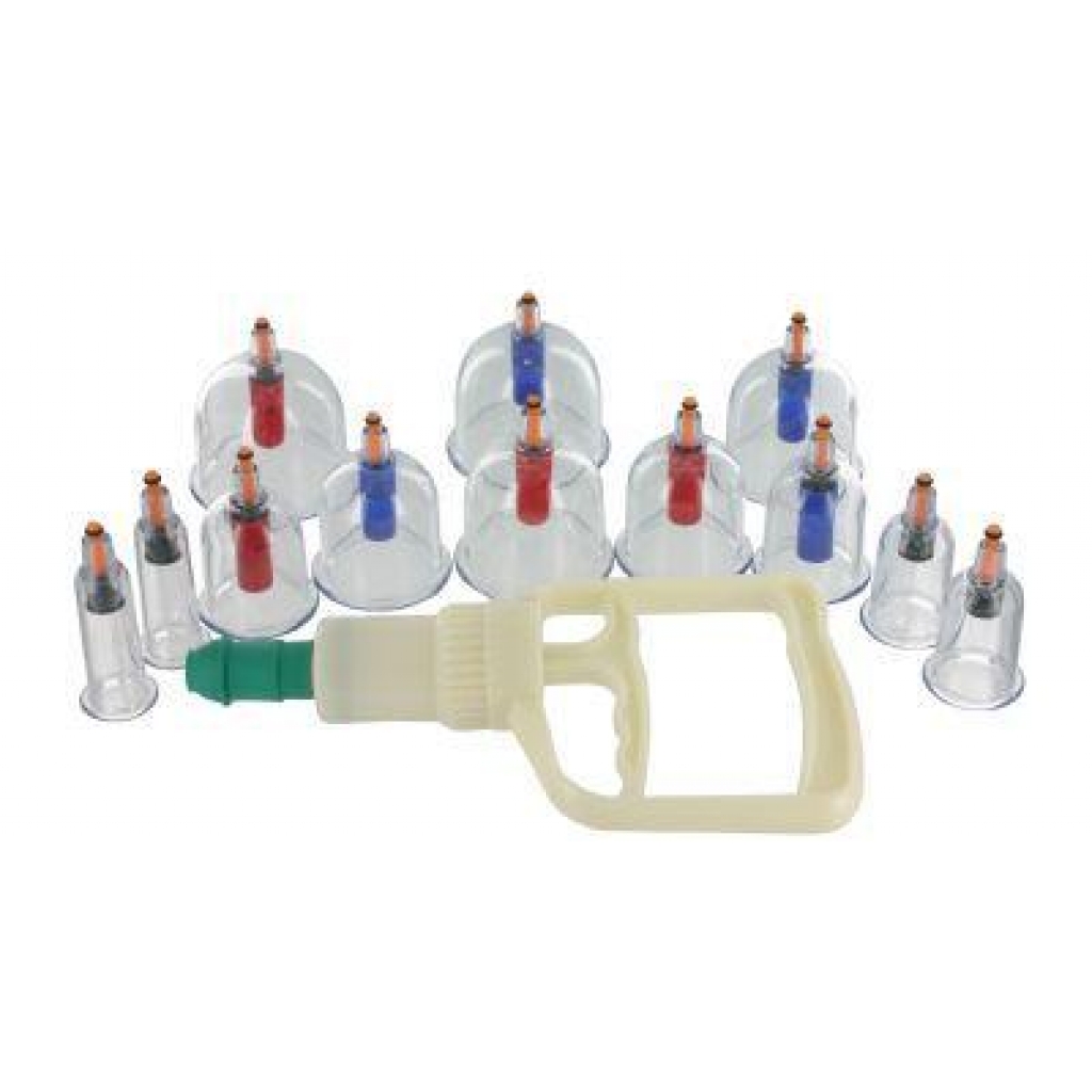 Sukshen 12 Piece Cupping System - BDSM Kits