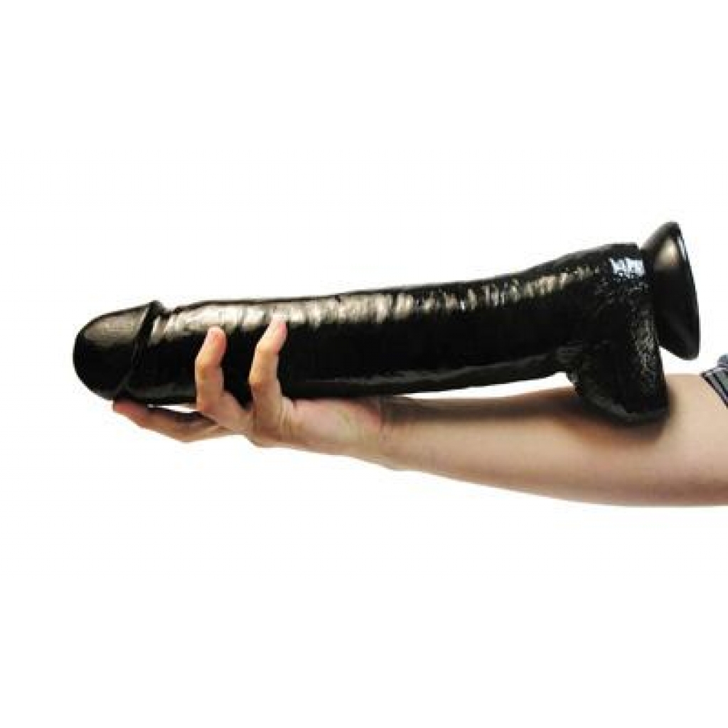 The Black Destroyer Huge Dildo 16.5 inches - Huge Dildos