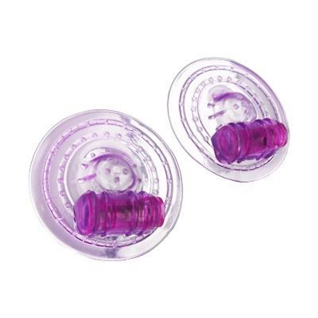 Razzle Vibrating Nipple Pads Purple - Pasties, Tattoos & Accessories